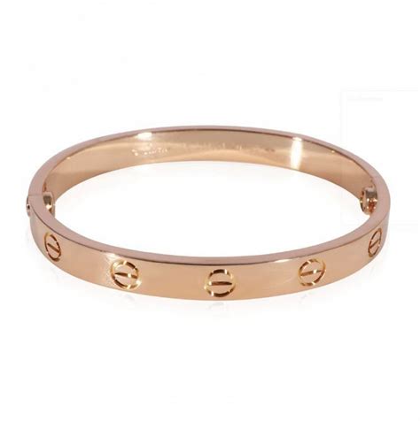 rose gold cartier love bracelet|750 19 cartier ip 6688.